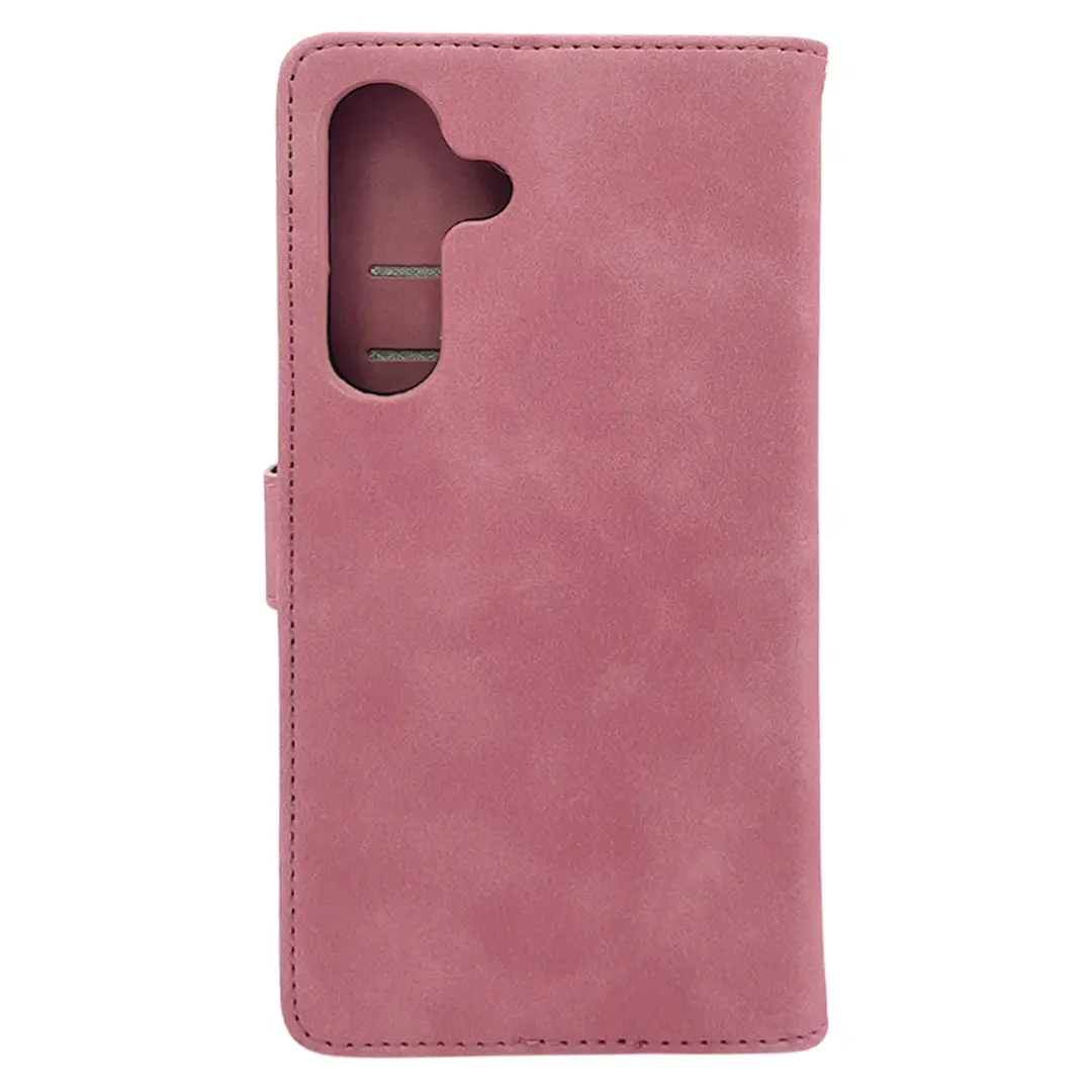 Samsung Galaxy A16 PU Leather Wallet Case Pink